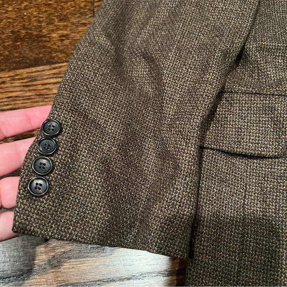 Pal Zileri Wool Cashmere Blend Sport Twead Coat Size 50 (40 US) - Picture 3 of 7